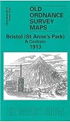 Bristol (St. Anne's Park & Conham) 1913: Gloucestershire Sheet 76.02 (Old O.S. Maps of Gloucestershire)