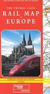 Thomas Cook rail map of Europe
