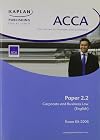 Corporate and Business Law (ACCA Exam Kit)