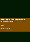 Students, staff and academic mobility in higher education