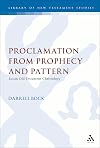 Proclamation from prophecy and pattern : Lucan Old Testament Christology