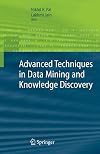 Advanced Techniques in Data Mining and Knowledge Discovery
