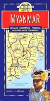 Myanmar (Burma) Travel Map
