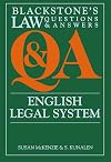 English Legal System (C Blqa T Blackstone's Law Ques) (Law Questions & Answers)