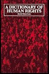 A Dictionary of Human Rights (1st ed)