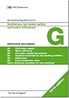 Part G - Building Regulations Approved Document G: Sanitation, Hot Water and Water Efficiency - 2015 with 2016 amendments