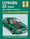 Citroën ZX Diesel 1991 to 1998 (J to S registration)