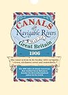 Canals & Navigable Rivers - Map of Great Britain 1906