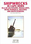 Shipwrecks in Cape Horn, Isla de los Estados, Mitre Peninsula, Magallanes and Malvinas