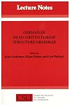 German in head-driven phrase structure grammar