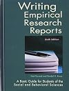Writing Empirical Research Reports: A Basic Guide for Students of the Social and Behavioral Sciences