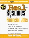 Real Resumes for Financial Jobs
