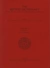 Hittite Dictionary of the Oriental Institute of the University of Chicago Volume S, fascicle 1 (sa- to saptamenzu)