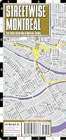 Streetwise Montreal Map - Laminated City Street Map of Montreal, Canada - with integrated metro map including lines and