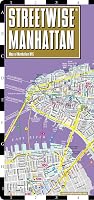 Streetwise Manhattan Map - Laminated City Street Map of Manhattan, New York - Folding pocket size travel map with subway map, bus map