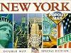 New York Popout Map: Double Edition, Manhattan Maps (USA PopOut Maps)