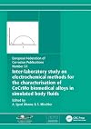 Inter-laboratory study on electrochemical methods for the characterization of CoCrMo biomedical alloys in simulated body fluids