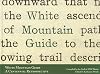 White Mountain Guide: A Centennial Retrospective