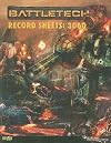 Record Sheets: 3060 Print Edition