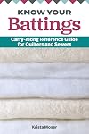 Know Your Battings: Carry-Along Reference Guide for Quilters and Sewers (Landauer) Handy Resource to Choosing and Using the Right Batting for Your Projects; 4x6 Pocket-Size Fits Easily into Your Bag