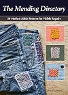 The Mending Directory: 50 Modern Stitch Patterns for Visible Repairs (Landauer) Iron-On Patterns Included - Mend Your Clothes, Practice Sustainable Fashion, Save Money, and Build Your Sewing Skills