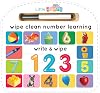 Write & Wipe 123 - Children's Novelty Learning Board Book - Wipe Clean - Educational - Numbers and Counting