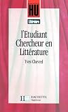 L'étudiant-chercheur en littérature