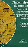 L'Inventaire du monde : Géographie et politiques aux origines de l'Empire romain