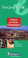 Michelin Green Guide Alsace-Lorraine-Champagne
