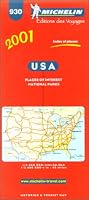 USA : motoring & tourist map n° 930