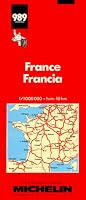 Michelin map 989 : 1:1 000 000 : France
