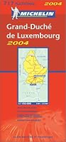 Michelin map 717 : 1:150 000 : Grand Duchy of Luxembourg [2004]