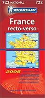 France - réversible : carte routière et touristique n° 722 national