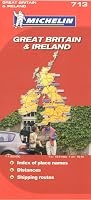 Michelin map 713 : 1:1 000 000 : Great Britain + Ireland [2007]