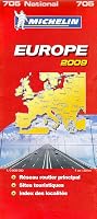Michelin Map 705 : 1:3 000 000 : Europe [2009]
