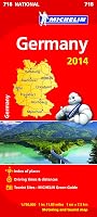 Michelin map 718 : 1:750 000 : Germany [2014]