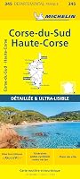 Corse-du-Sud, Haute-Corse : carte routière et touristique n° 345 Local