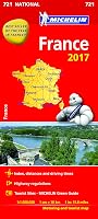 Michelin map 721 : 1:1 000 000 : France [2017]