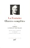 La Fontaine : Oeuvres complètes, tome 1