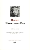 Racine : Oeuvres complètes, tome I