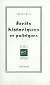 Ecrits historiques et politiques