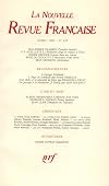 La Nouvelle Revue française, 435, avril 1989