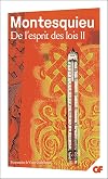De l'esprit des lois, tome 2 (Larousse)