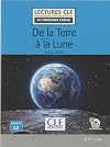 De la terre à la lune - Niveau 2/A2 - Lecture CLE en français facile - Livre + Audio téléchargeable