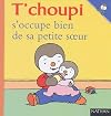 T'choupi s'occupe bien de sa petite soeur