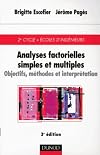 Analyse factorielles simples et multiples : Objectifs, m&eacute;thodes et interpr&eacute;tation