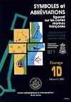 Symboles et abréviations figurant sur les Cartes Marines françaises/Symbols and Abbreviations used on Charts: INT 1