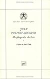 Morphogenèse du sens, tome I