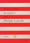 Mieux écrire en anglais