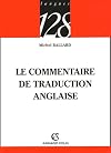 Le Commentaire de traduction anglaise